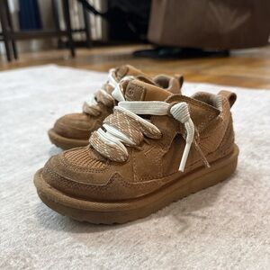 Kids Tan Sneakers